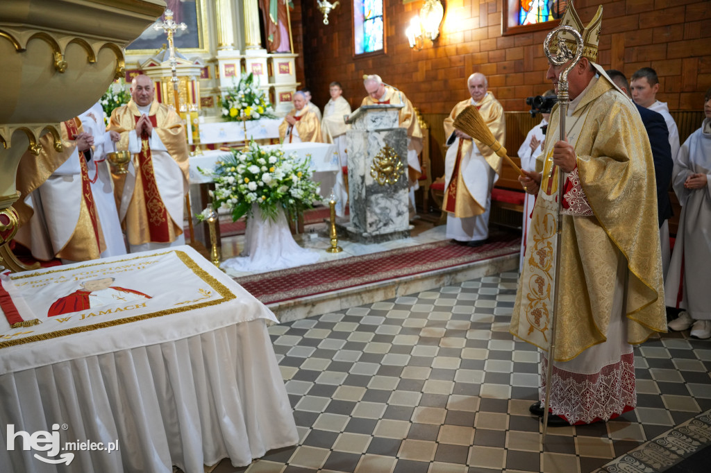 Święty Jan Paweł II patronem Szkoły Podstawowej w Jamach