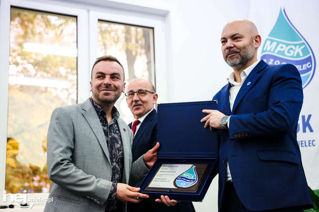 Modernizacji filtrów węglowych w SUW Mielec