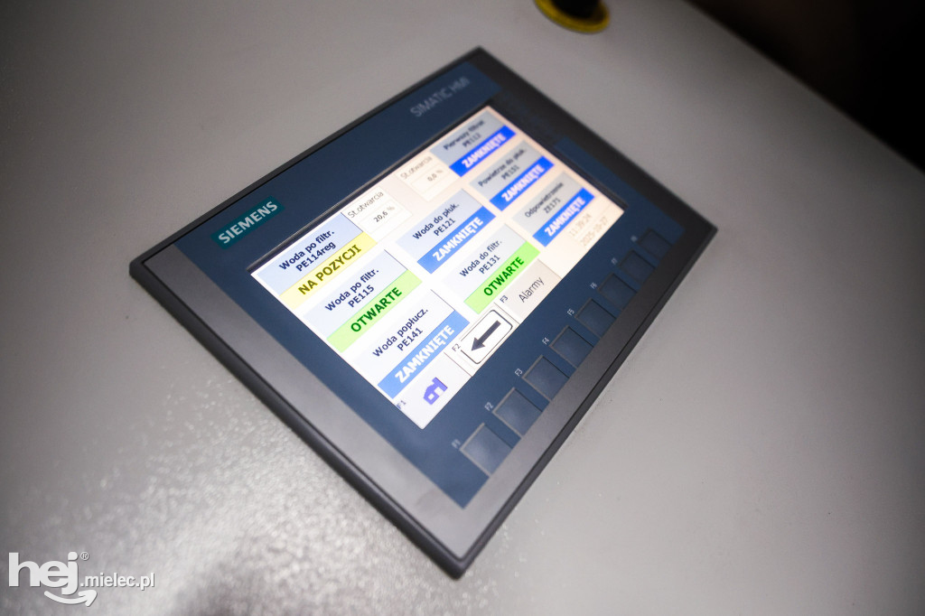 Modernizacji filtrów węglowych w SUW Mielec