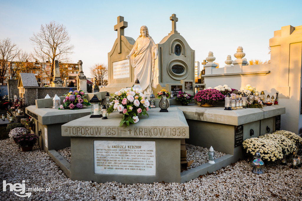 Uroczystość Wszystkich Świętych 2025 na Cmentarzu Parafialnym w Mielcu