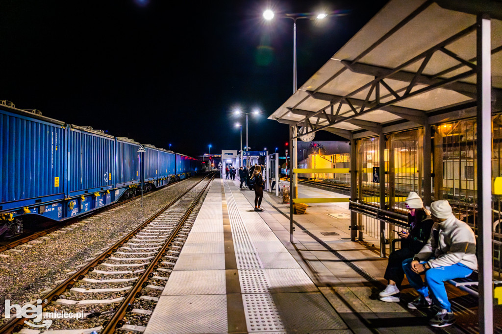 Pociągi Hetman i Kasztelan PKP Intercity na stacji Mielec
