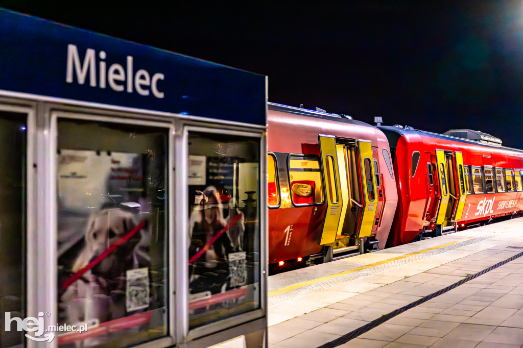 Pociągi Hetman i Kasztelan PKP Intercity na stacji Mielec