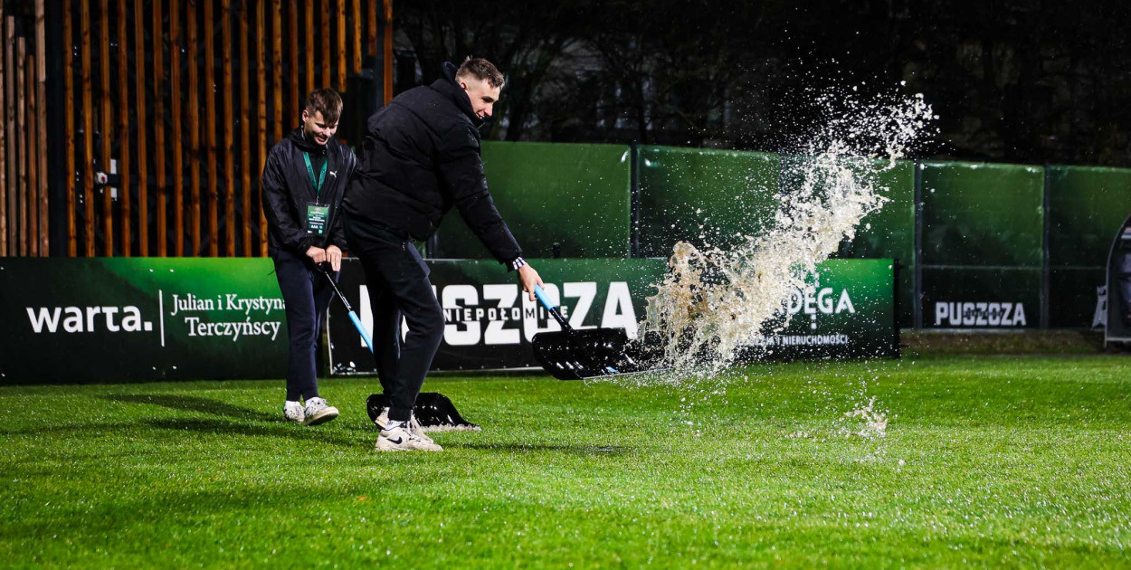Odwołany mecz Puszcza Niepołomice - FKS Stal Mielec