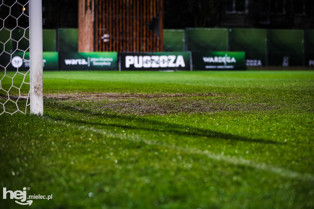 Odwołany mecz Puszcza Niepołomice - FKS Stal Mielec