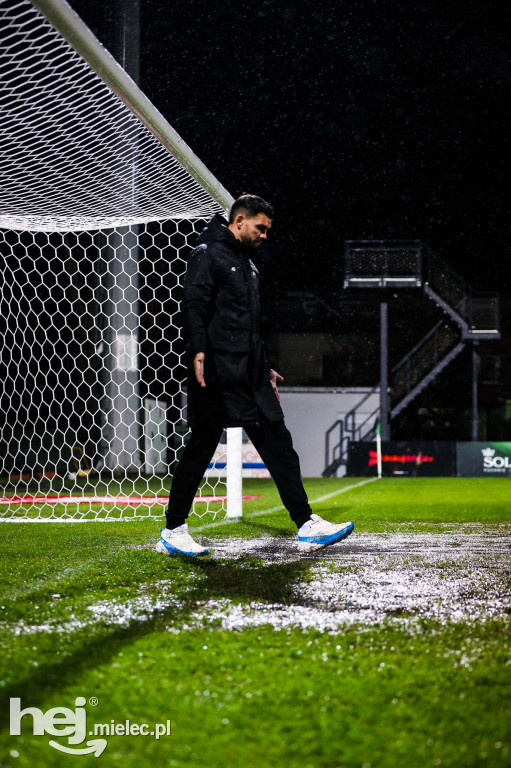 Odwołany mecz Puszcza Niepołomice - FKS Stal Mielec