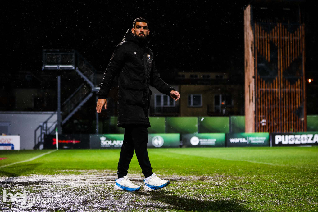 Odwołany mecz Puszcza Niepołomice - FKS Stal Mielec