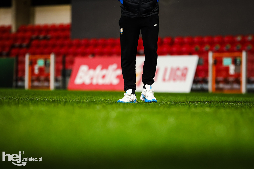 Odwołany mecz Puszcza Niepołomice - FKS Stal Mielec