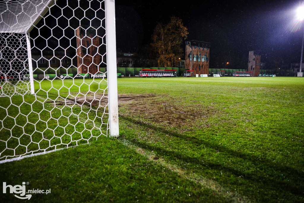 Odwołany mecz Puszcza Niepołomice - FKS Stal Mielec
