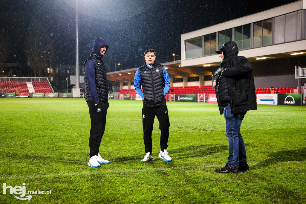 Odwołany mecz Puszcza Niepołomice - FKS Stal Mielec