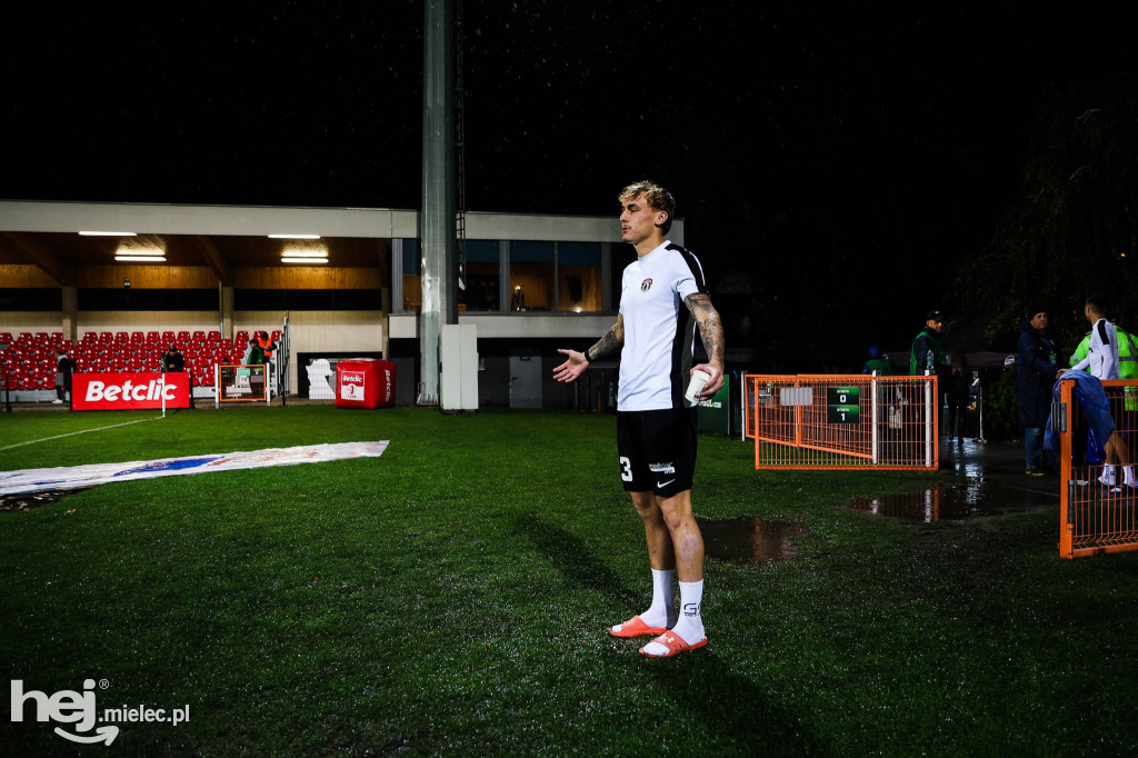 Odwołany mecz Puszcza Niepołomice - FKS Stal Mielec