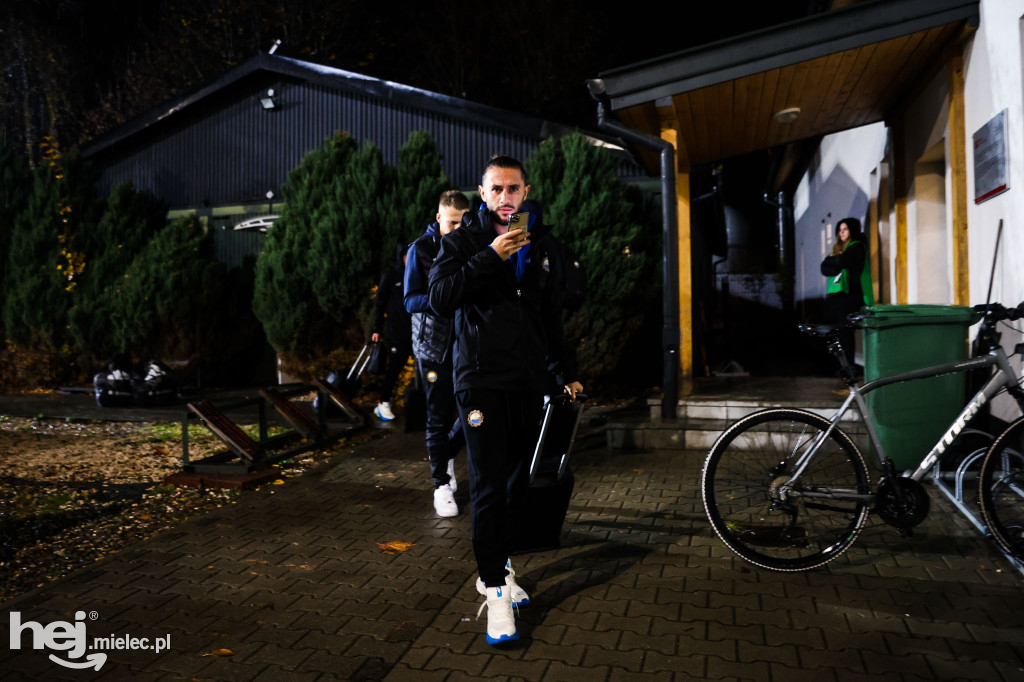 Odwołany mecz Puszcza Niepołomice - FKS Stal Mielec