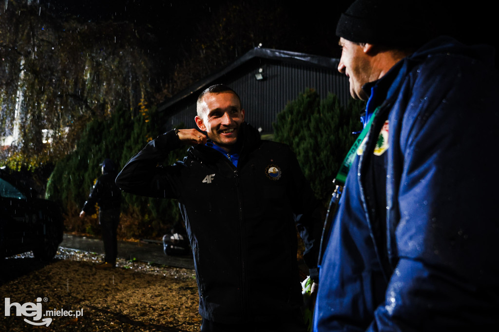 Odwołany mecz Puszcza Niepołomice - FKS Stal Mielec