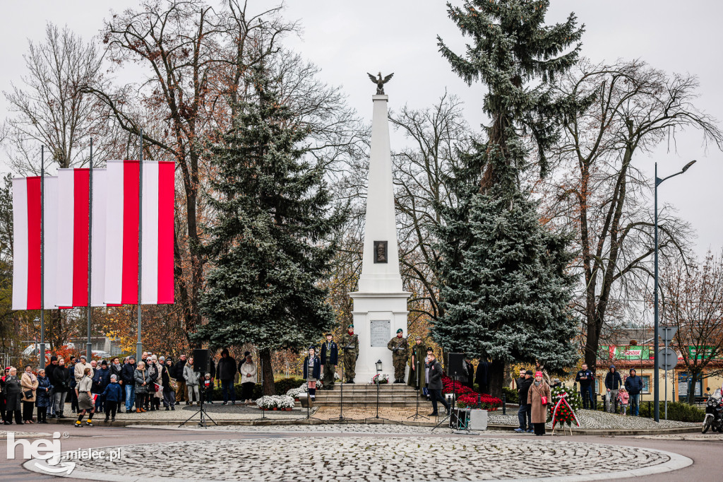 Święto Niepodległości - przemarsz ulicą Mickiewicza