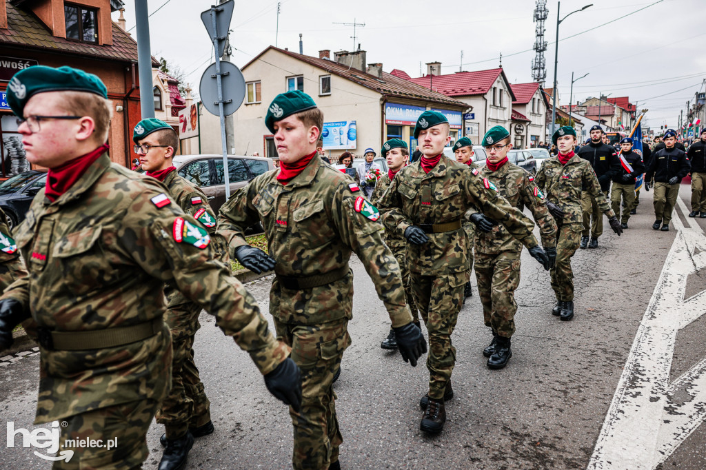 Święto Niepodległości - przemarsz ulicą Mickiewicza