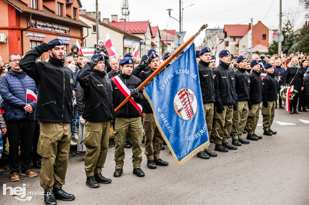 Święto Niepodległości - uroczystości pod Pomnikiem Wolności