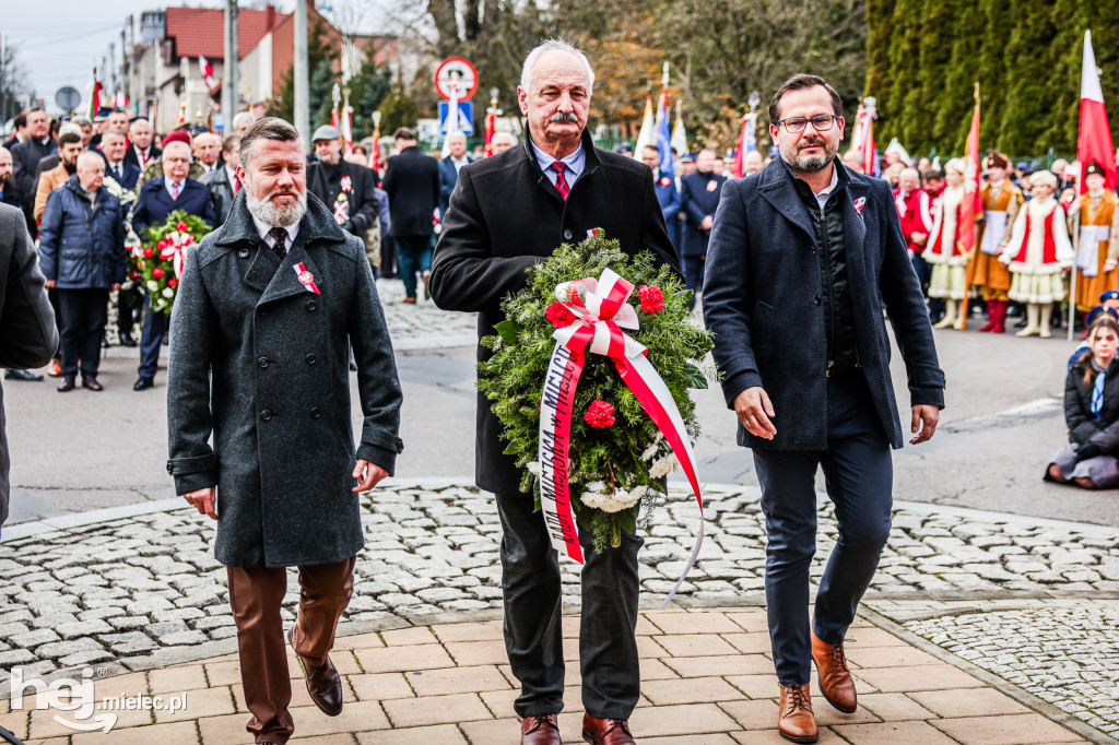 Święto Niepodległości - uroczystości pod Pomnikiem Wolności
