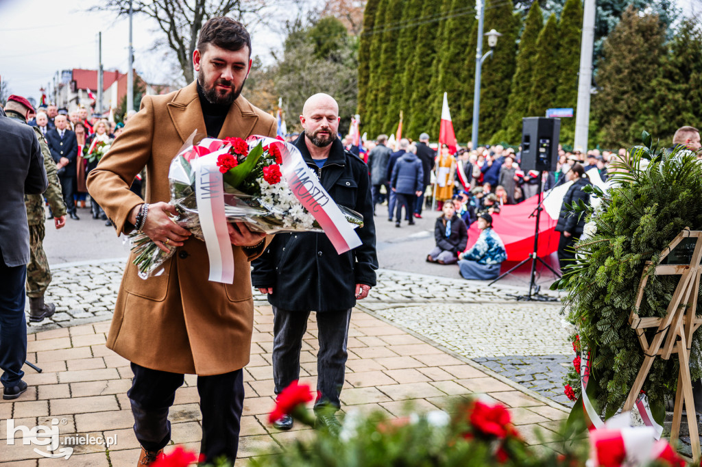 Święto Niepodległości - uroczystości pod Pomnikiem Wolności