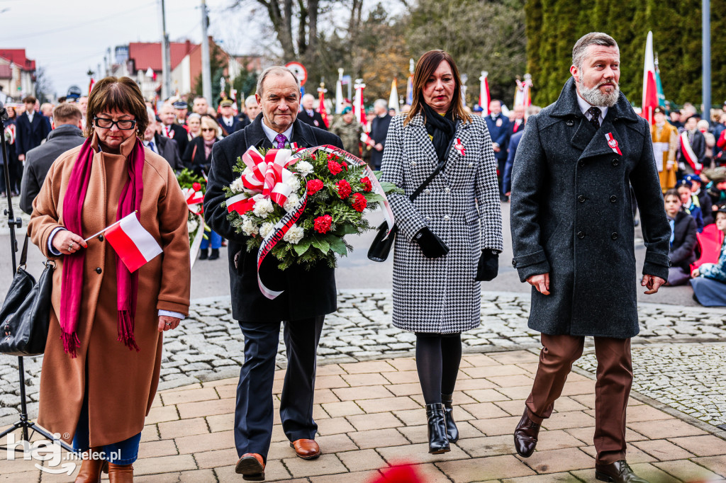 Święto Niepodległości - uroczystości pod Pomnikiem Wolności