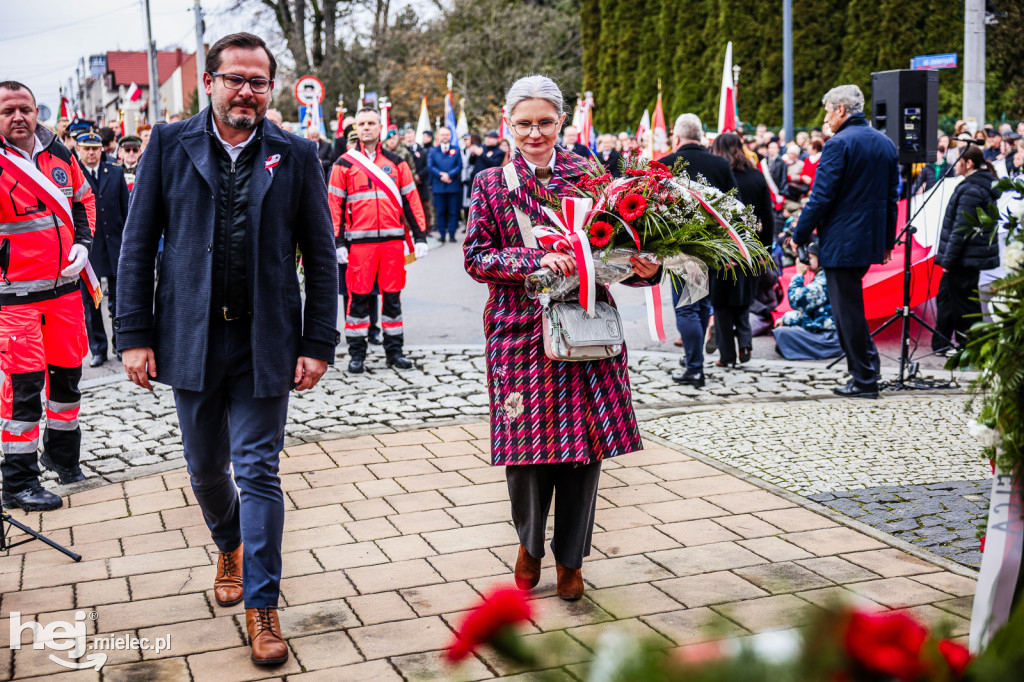 Święto Niepodległości - uroczystości pod Pomnikiem Wolności