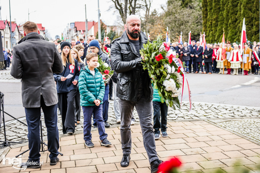 Święto Niepodległości - uroczystości pod Pomnikiem Wolności