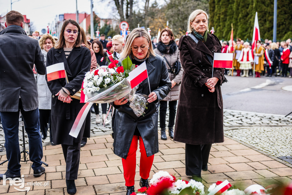 Święto Niepodległości - uroczystości pod Pomnikiem Wolności
