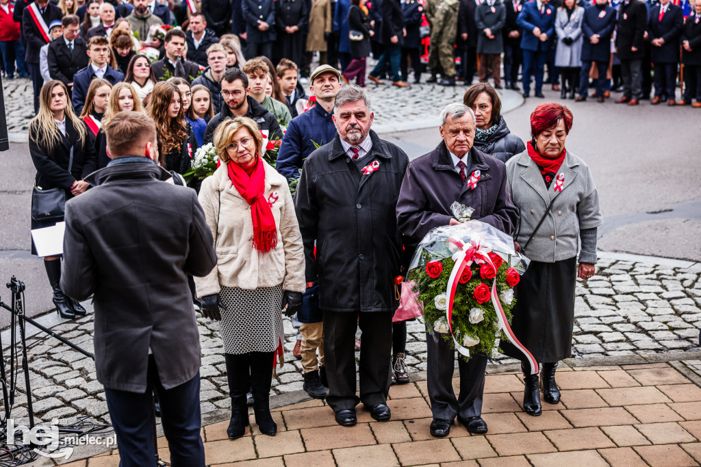 Święto Niepodległości - uroczystości pod Pomnikiem Wolności