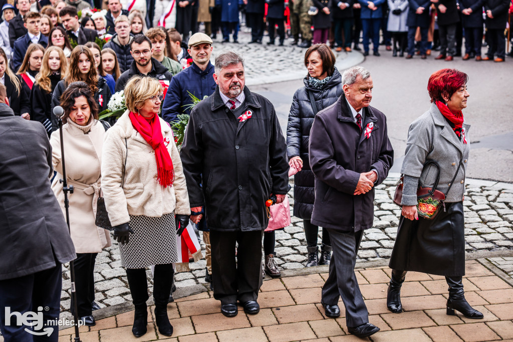 Święto Niepodległości - uroczystości pod Pomnikiem Wolności
