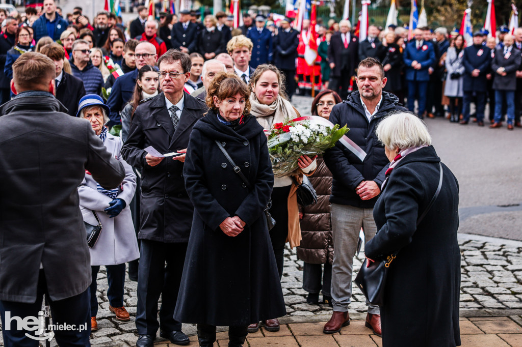 Święto Niepodległości - uroczystości pod Pomnikiem Wolności