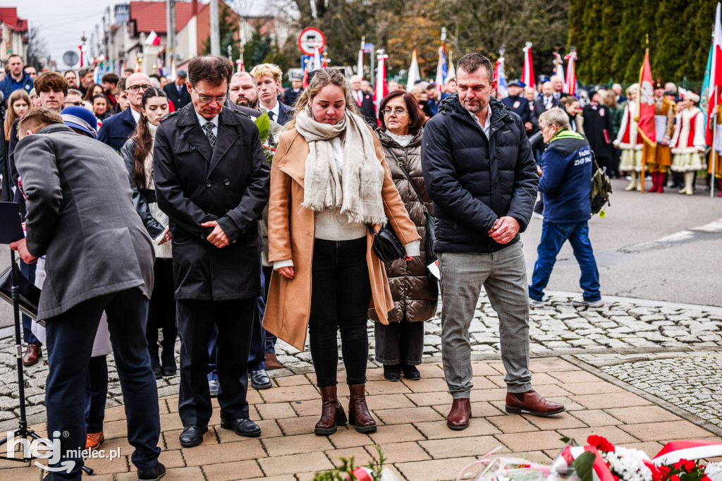 Święto Niepodległości - uroczystości pod Pomnikiem Wolności