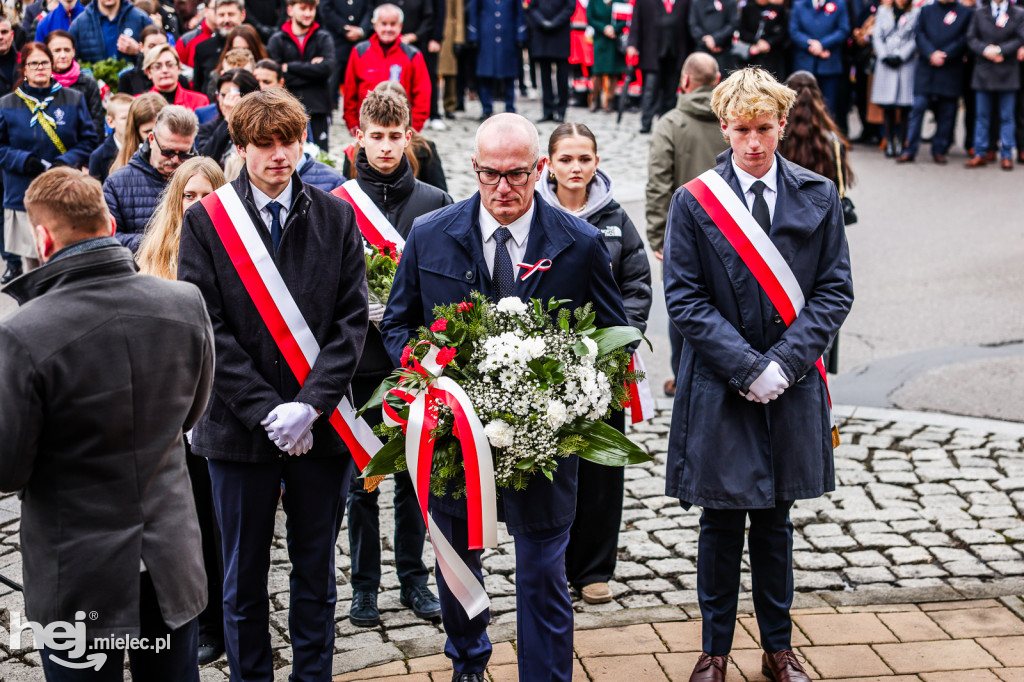 Święto Niepodległości - uroczystości pod Pomnikiem Wolności