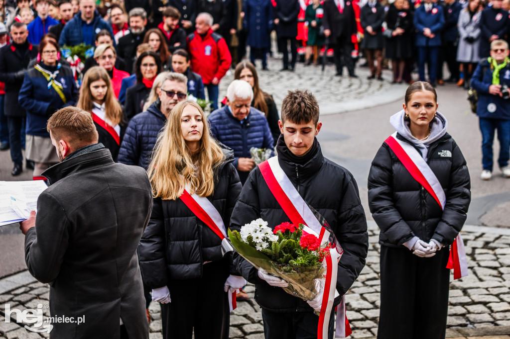 Święto Niepodległości - uroczystości pod Pomnikiem Wolności