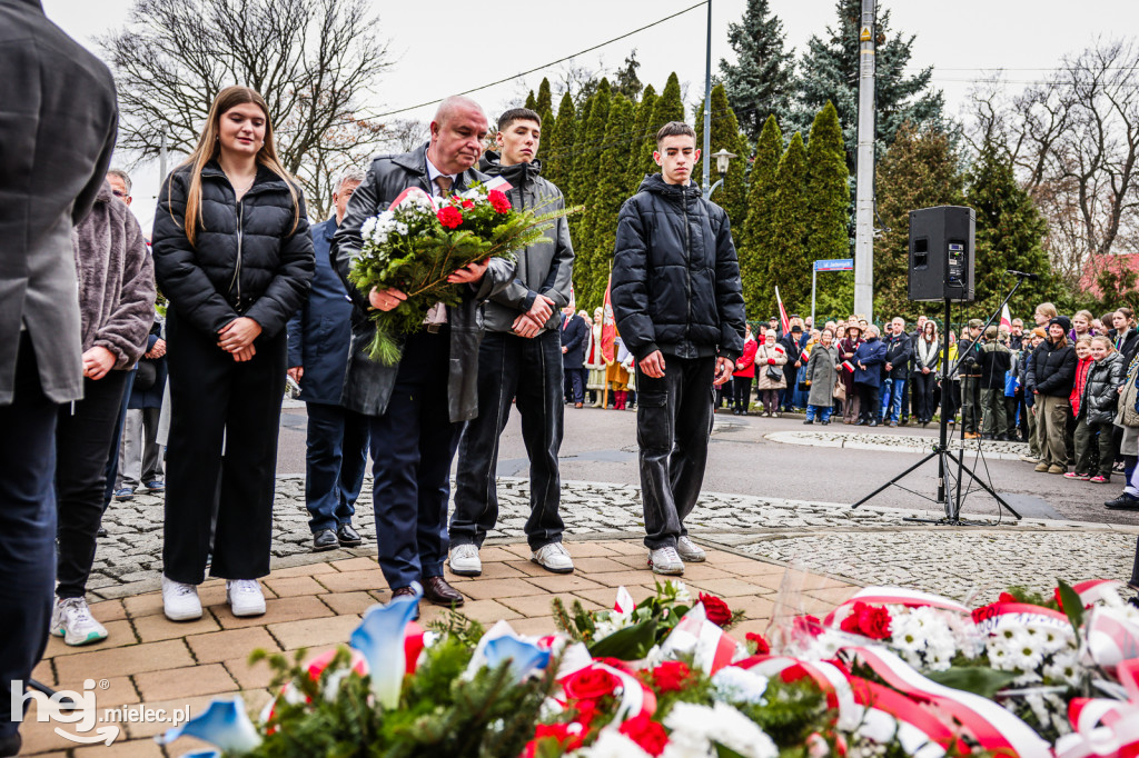 Święto Niepodległości - uroczystości pod Pomnikiem Wolności