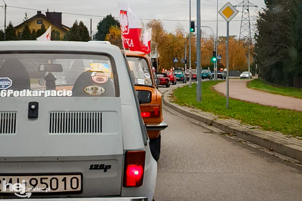 Zabytkowymi samochodami 11 listopada