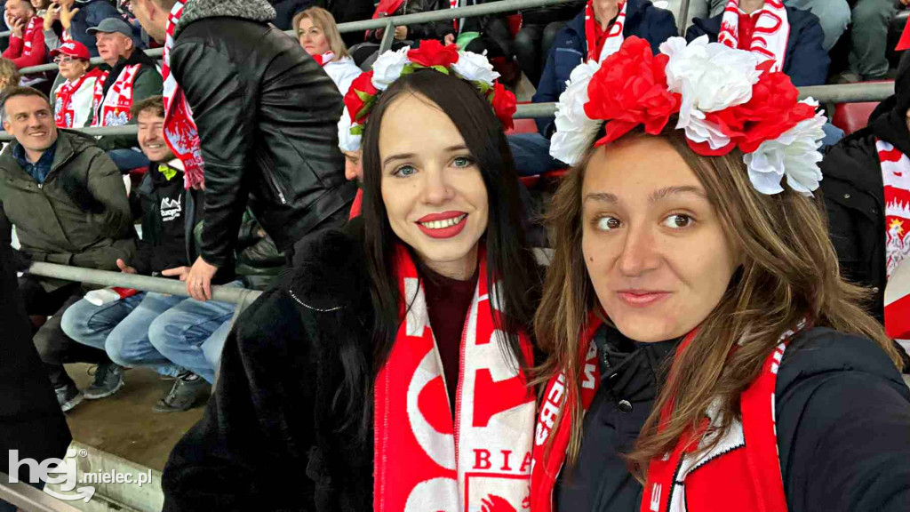 Mieleccy kibice na meczu Polska – Holandia