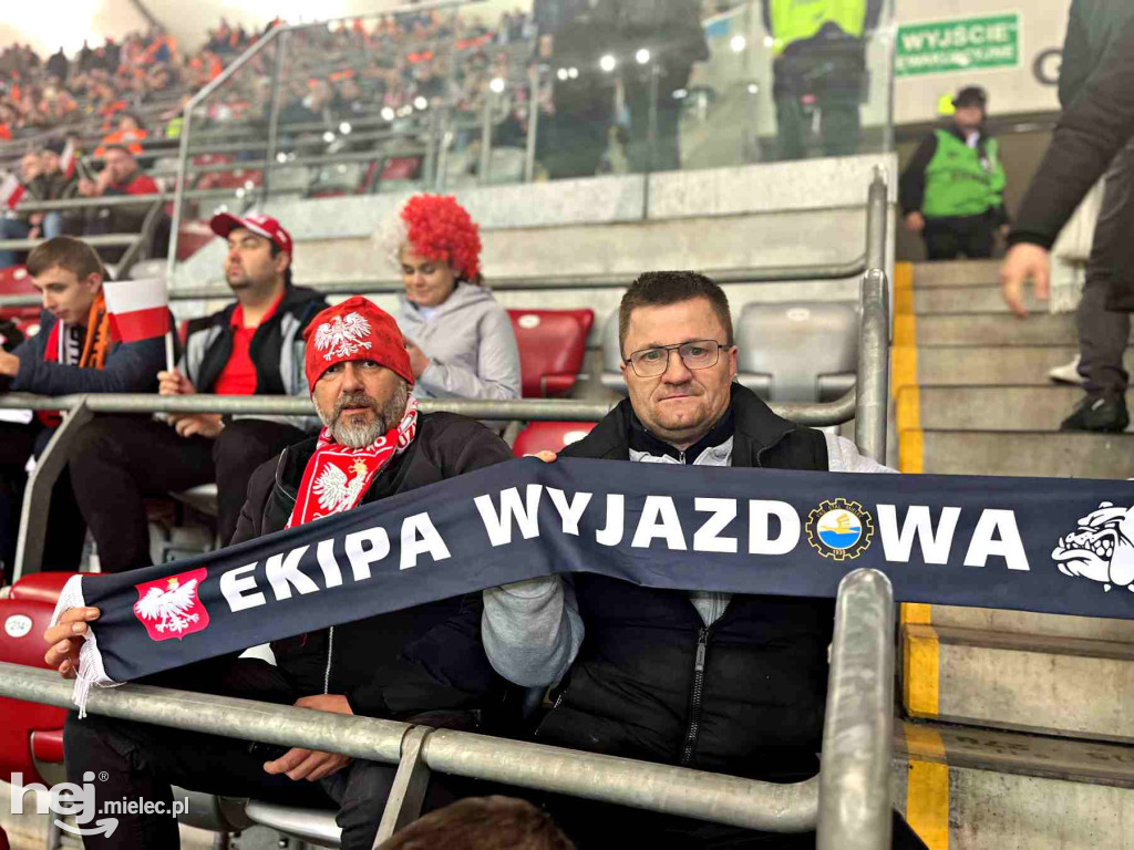 Mieleccy kibice na meczu Polska – Holandia