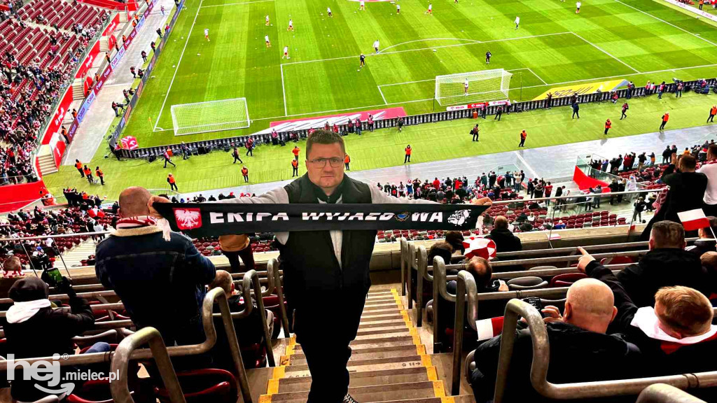 Mieleccy kibice na meczu Polska – Holandia