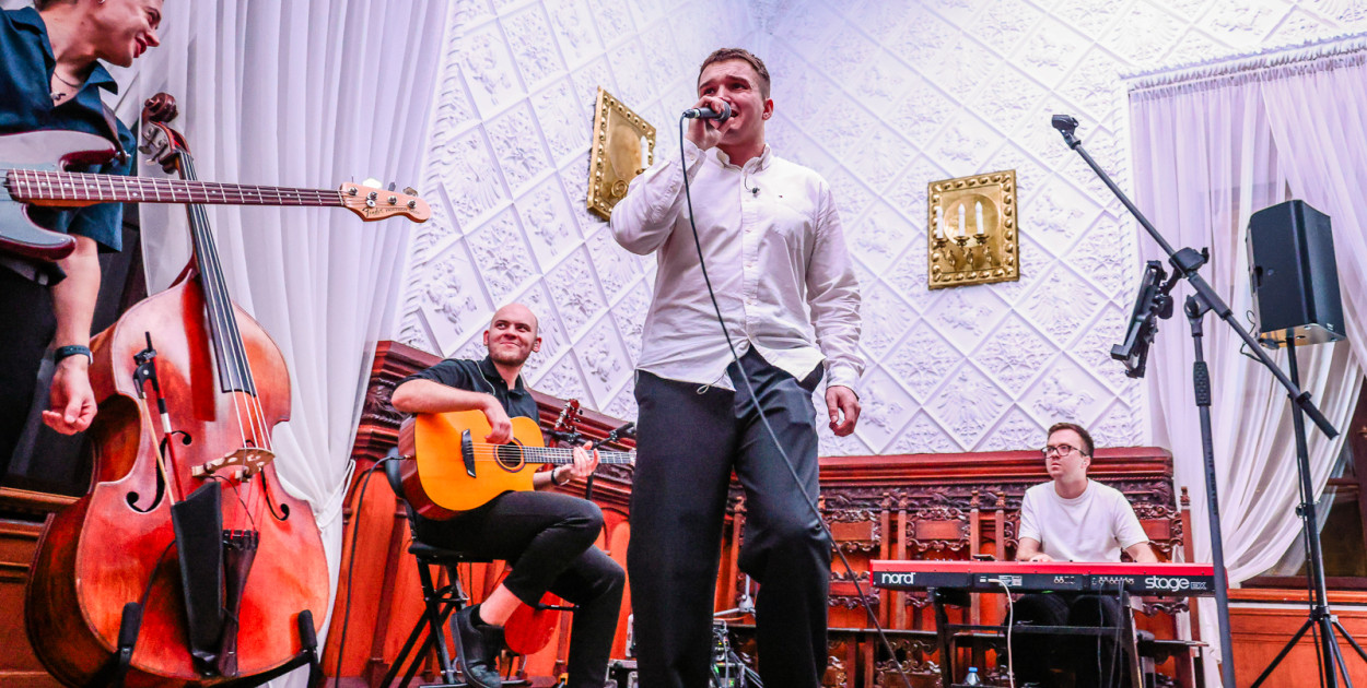 Koncert Janka Szynala w murach Zamku Przecław