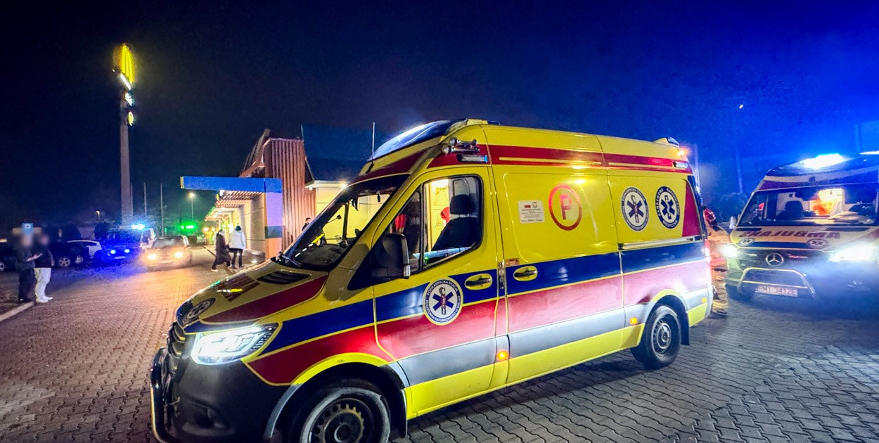 Ewakuacja McDonalds w Mielcu