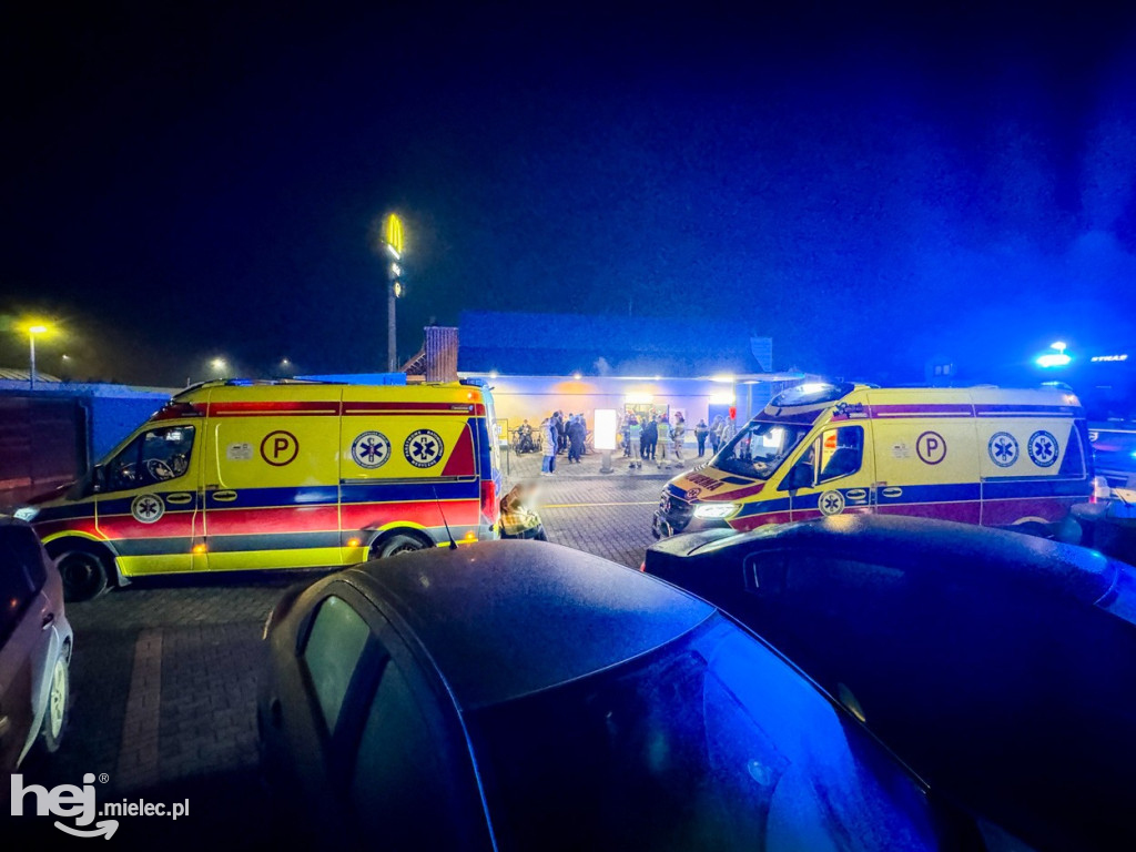Ewakuacja McDonalds w Mielcu