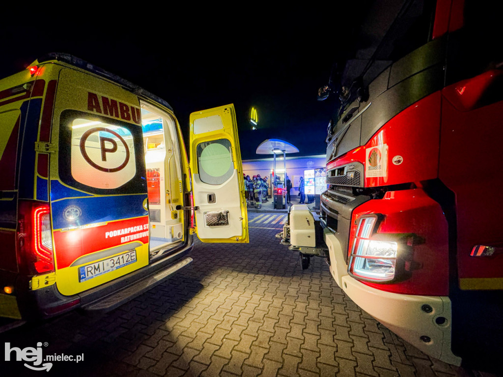 Ewakuacja McDonalds w Mielcu