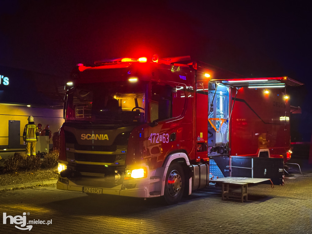 Ewakuacja McDonalds w Mielcu