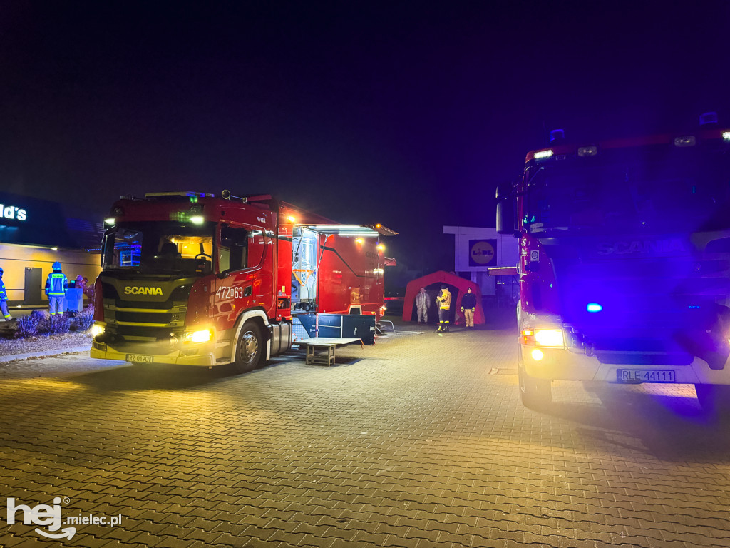 Ewakuacja McDonalds w Mielcu