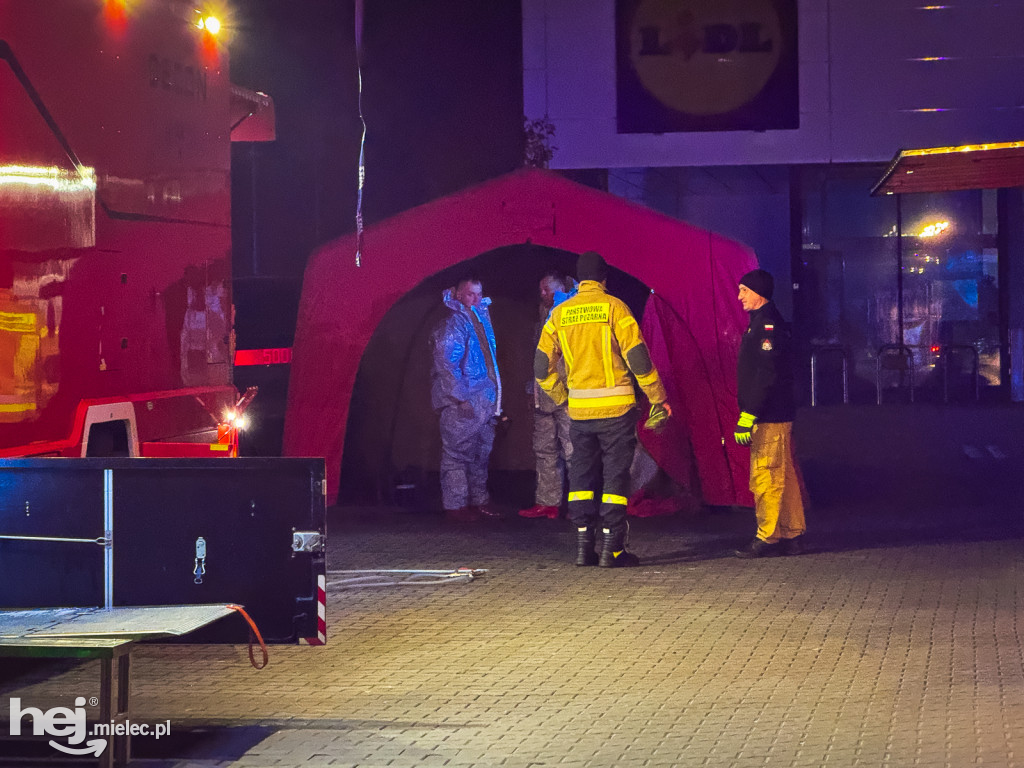 Ewakuacja McDonalds w Mielcu