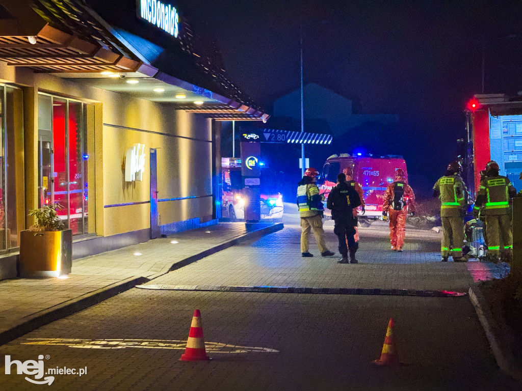 Ewakuacja McDonalds w Mielcu