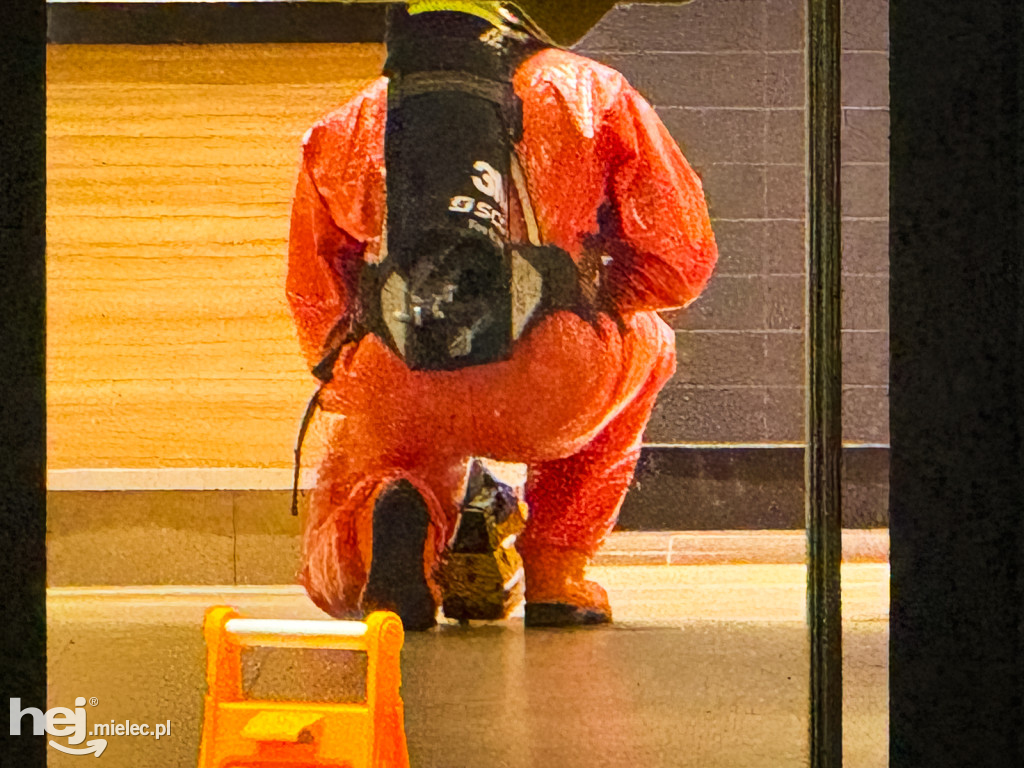 Ewakuacja McDonalds w Mielcu