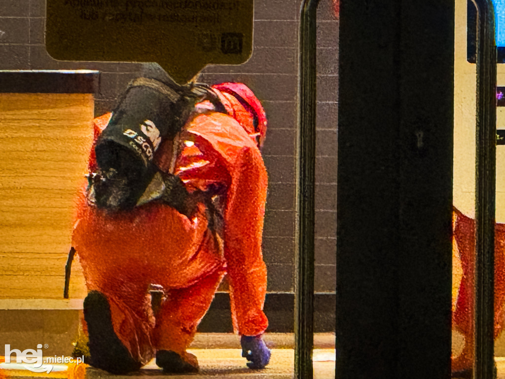 Ewakuacja McDonalds w Mielcu