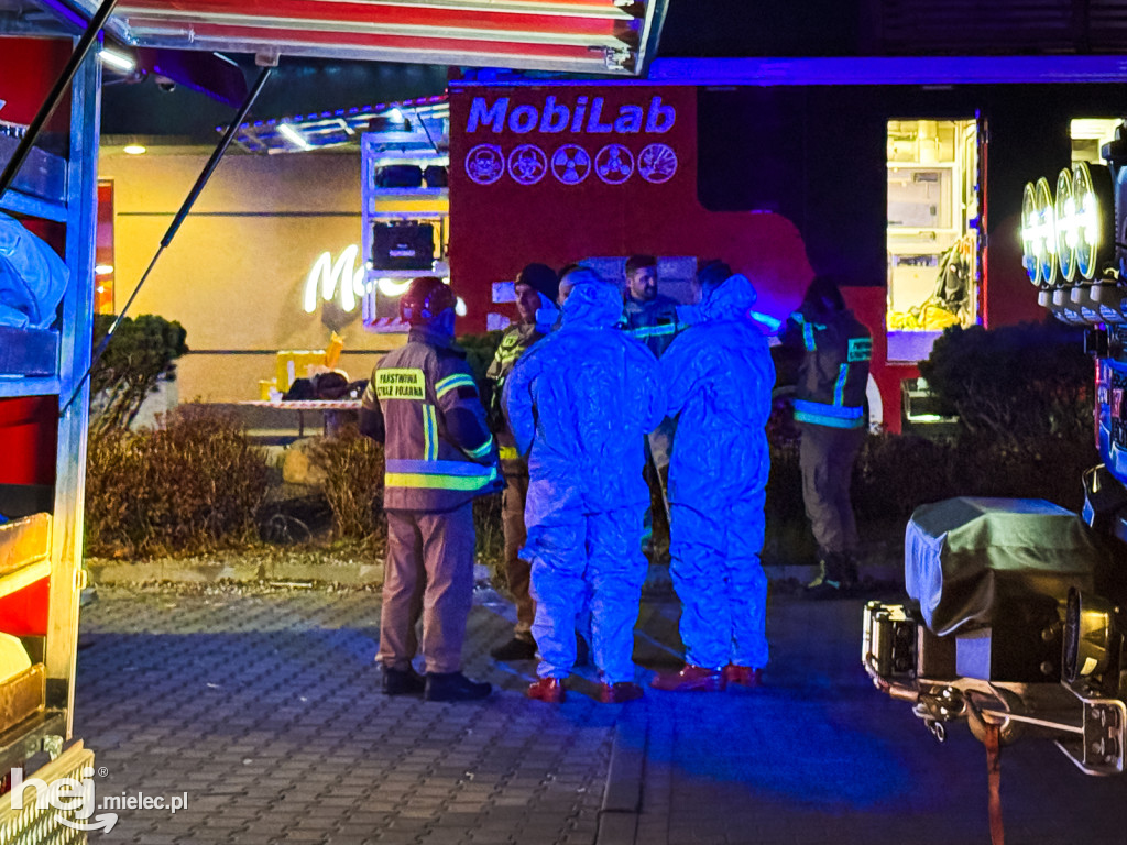 Ewakuacja McDonalds w Mielcu