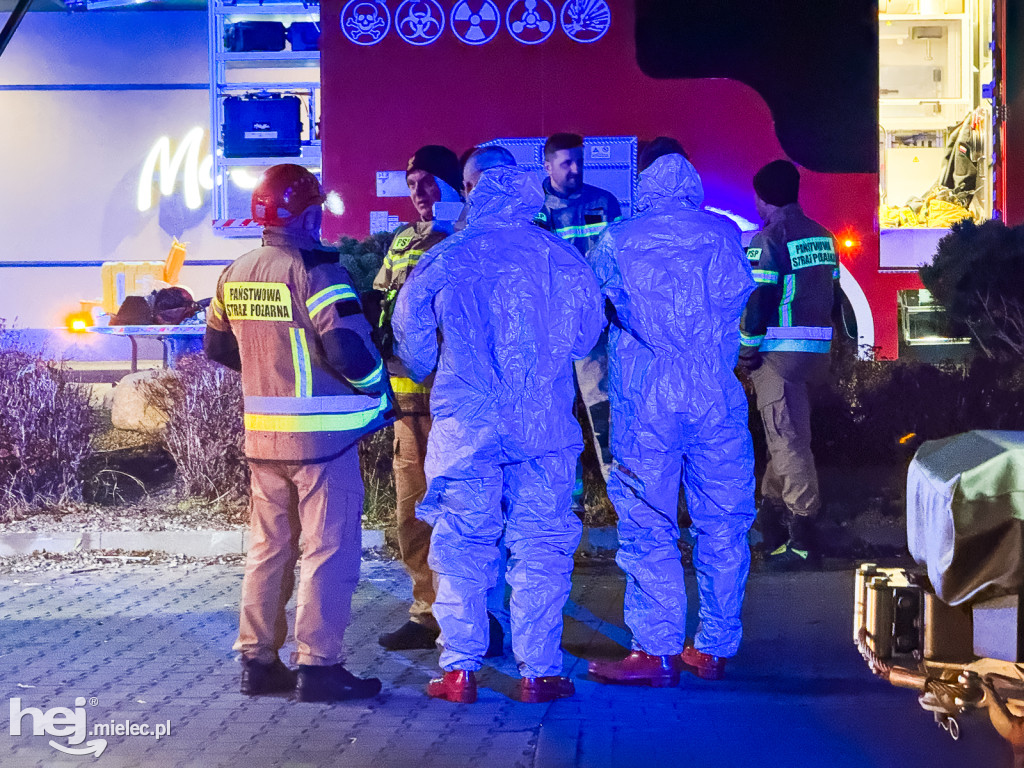 Ewakuacja McDonalds w Mielcu