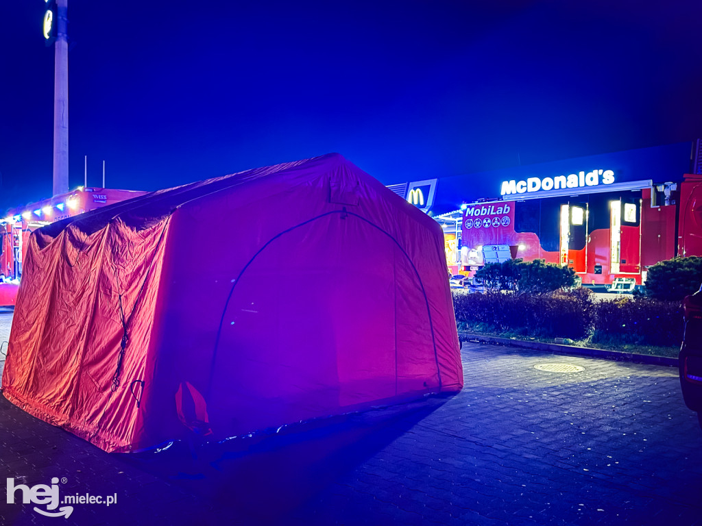 Ewakuacja McDonalds w Mielcu
