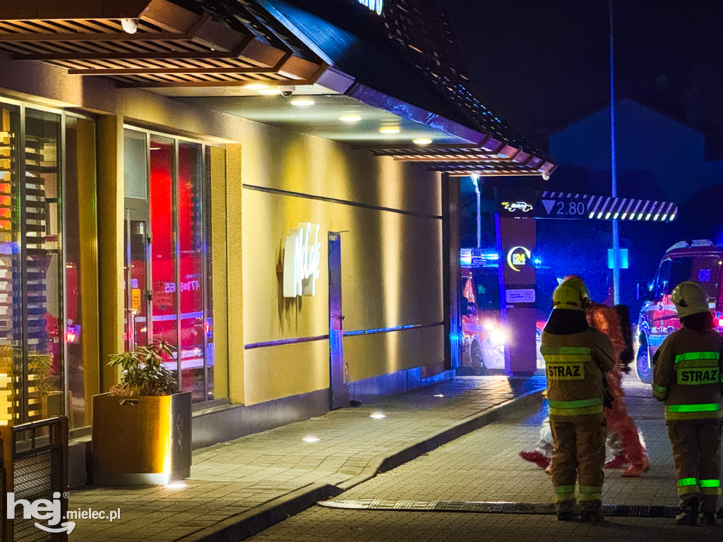 Ewakuacja McDonalds w Mielcu